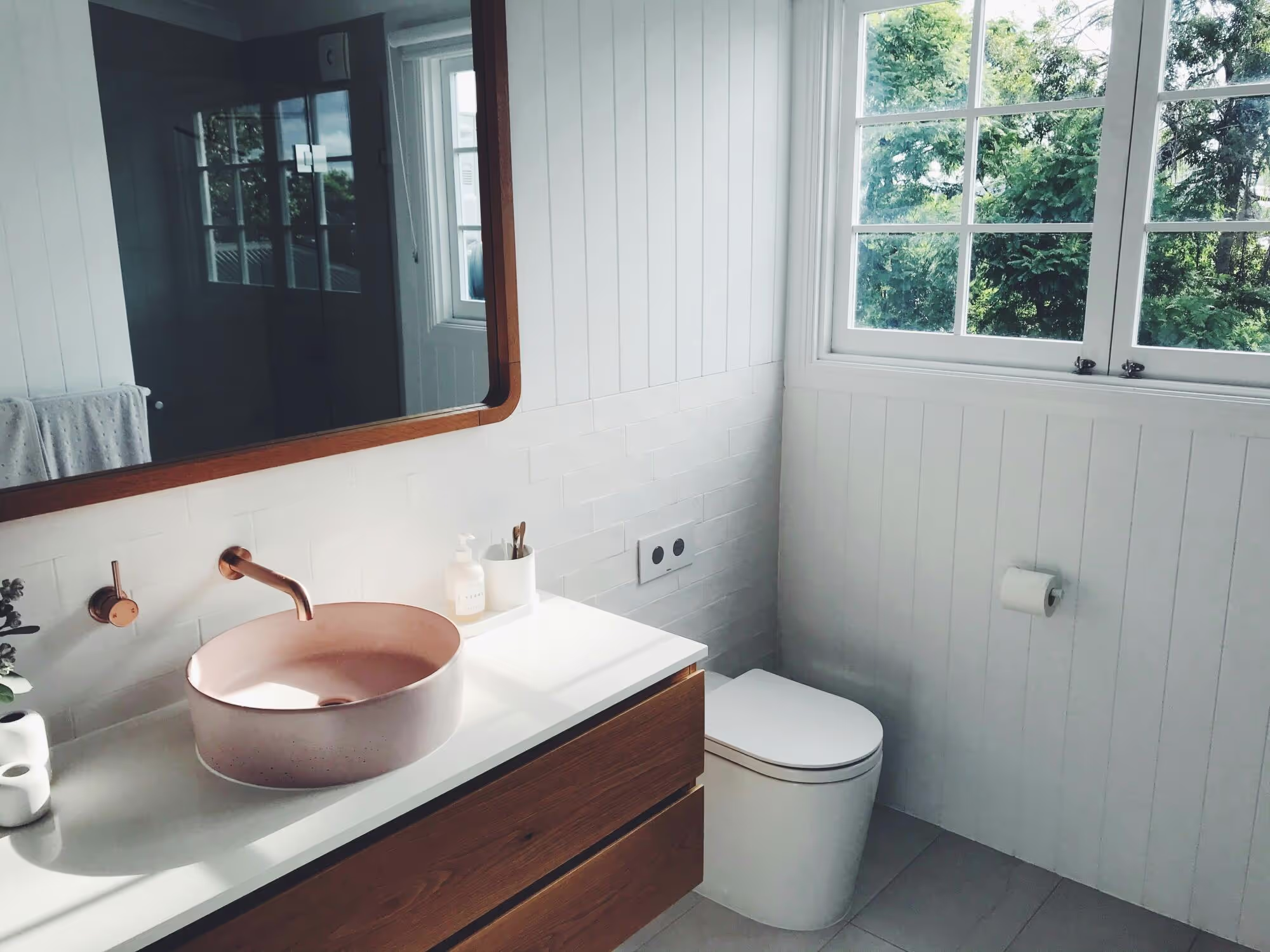Bathroom remodeling project